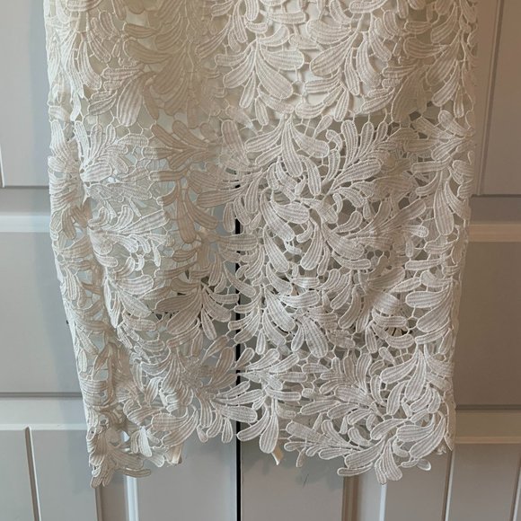 Lulus White Lace Dress - Picture 4 of 6